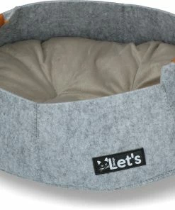 Euro Joe Let's Relaxing Basket Kat Grijs