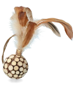Euro Joe Addicted Wooden Ball With Feathers