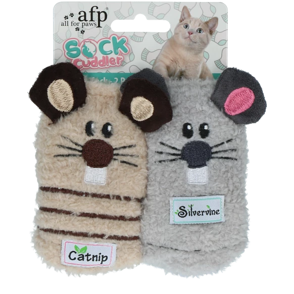 Euro Joe AFP Sock Cuddler - Mouse Sock - 2 Pack