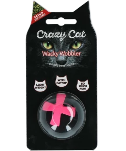 Euro Joe Crazy Cat Wacky Wobbler Roze