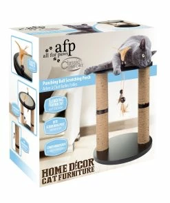 Euro Joe AFP Classic Comfort Tripod Punching Ball Scratching Perch