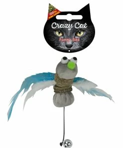 Euro Joe Crazy Cat Funny Bird Vol Met Madnip
