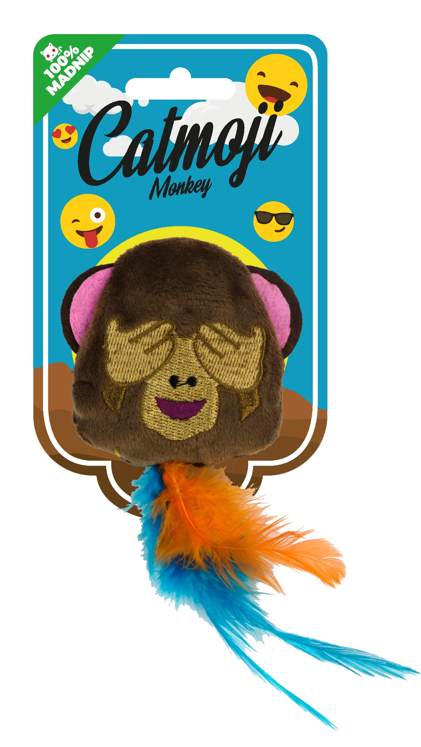 Euro Joe Emoji Cat Monkey (met MadNip)