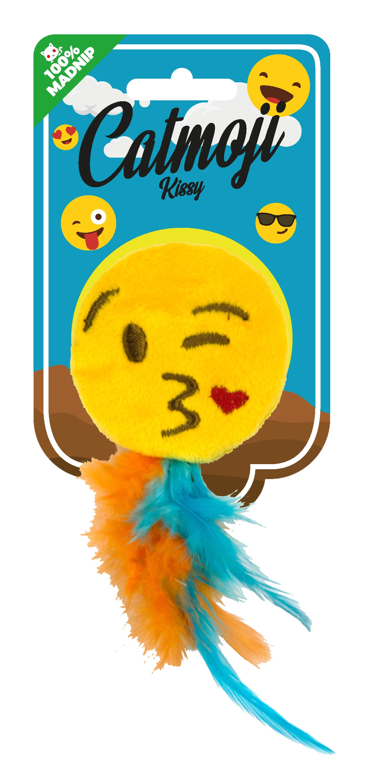Euro Joe Emoji Cat Kissy (met MadNip)