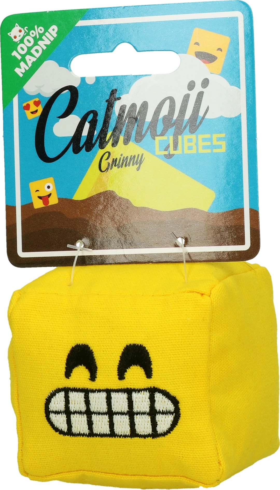 Euro Joe Emoji Cat Cube Grinny (met MadNip)