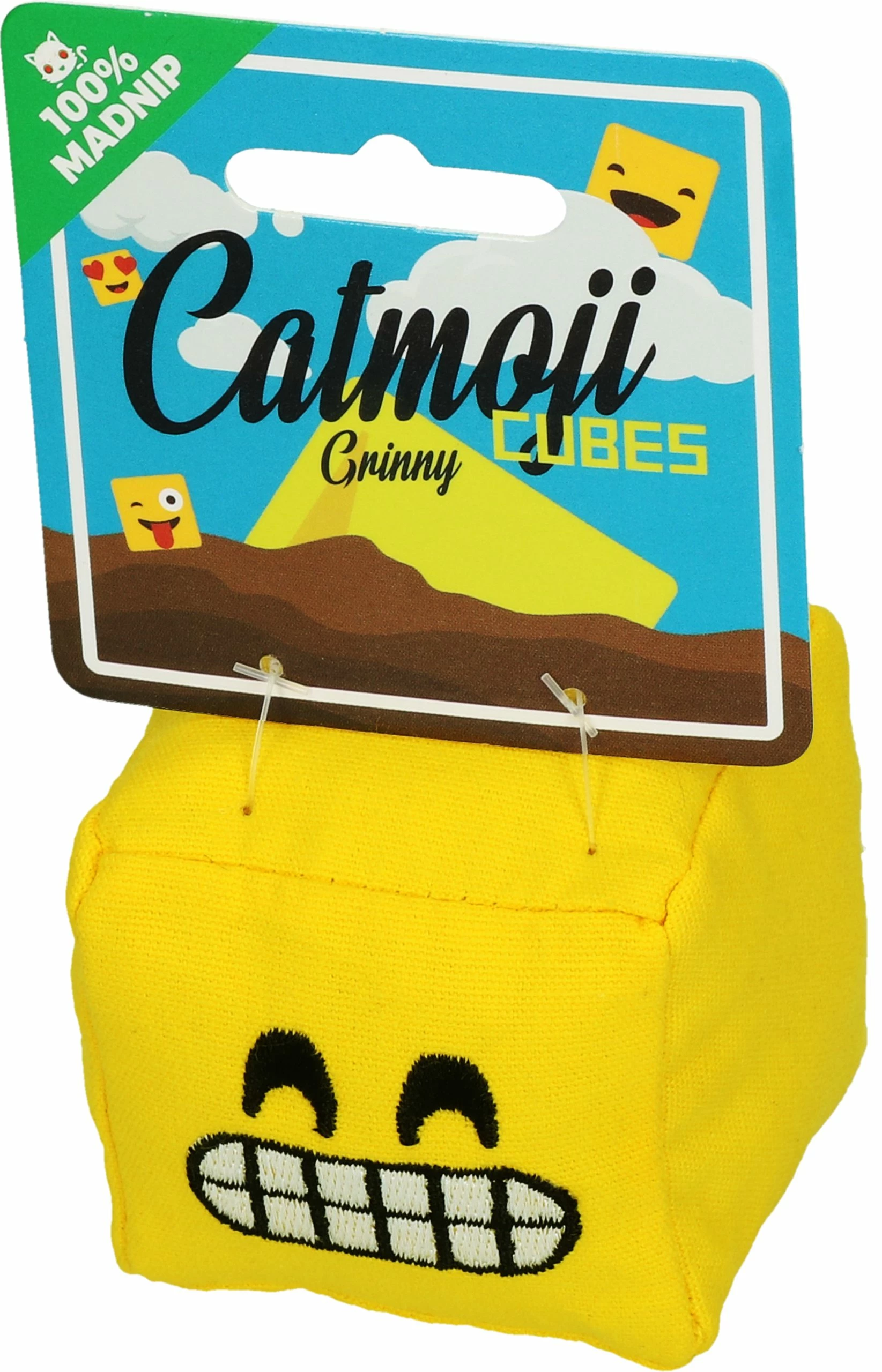 Euro Joe Emoji Cat Cube Grinny (met MadNip) - Image 4