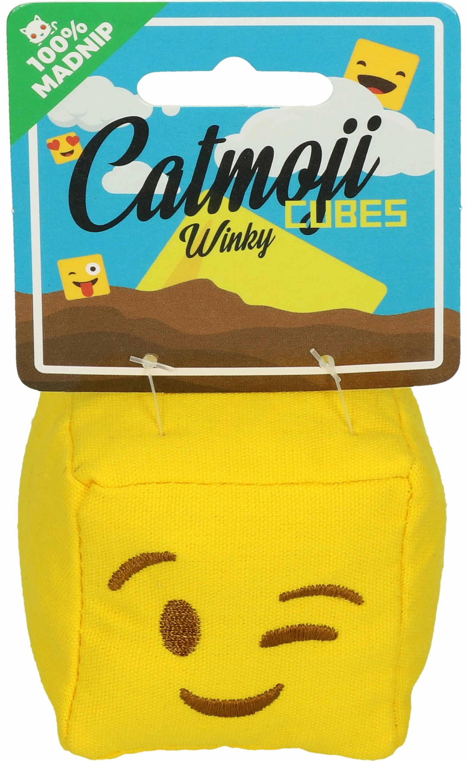 Euro Joe Emoji Cat Cube Winky (met MadNip) - Image 3