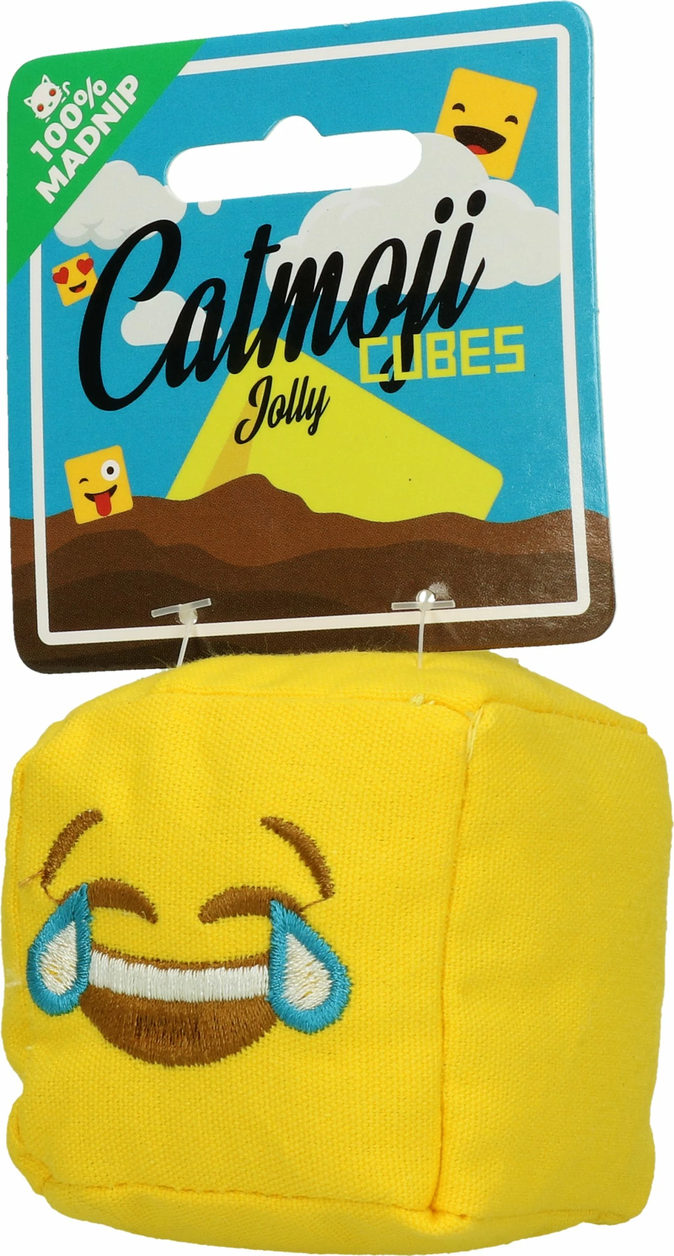 Euro Joe Emoji Cat Cube Jolly (met MadNip) - Image 2