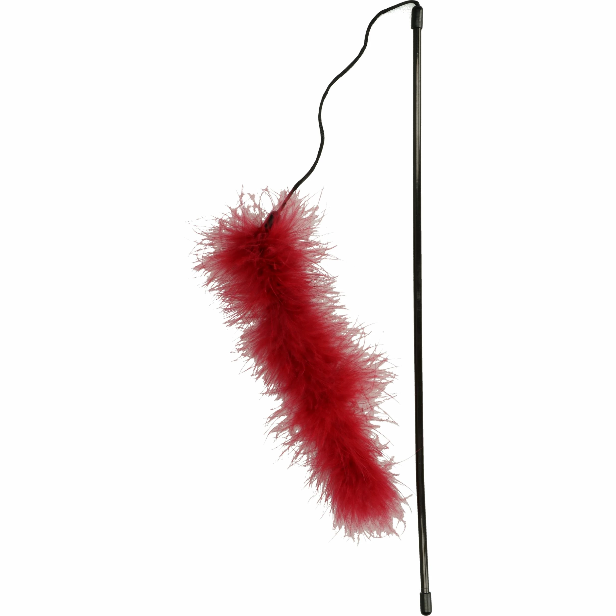 Euro Joe Grumpy Cat Marabou Cat Wand