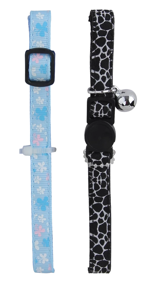 Euro Joe Cat Collar Black&White, Marbling - Image 3