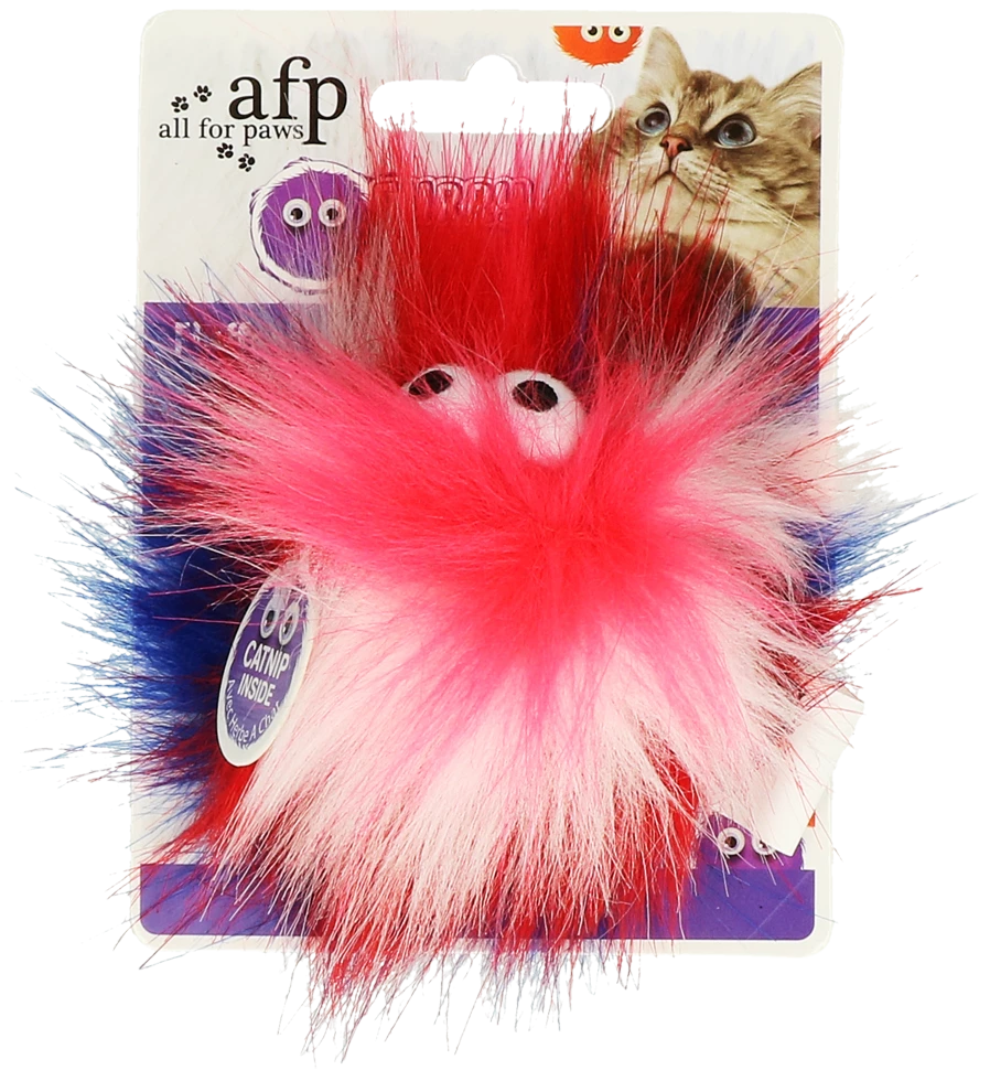 Euro Joe AFP Furry Fluffy Ball Roze