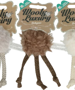 Euro Joe Wooly Luxury Octopus White