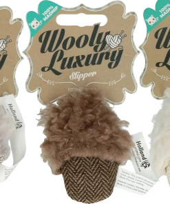 Euro Joe Wooly Luxury Slipper Grijs