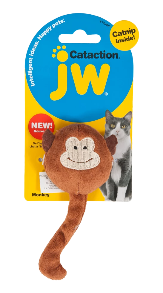 Euro Joe JW Plush Catnip Monkey