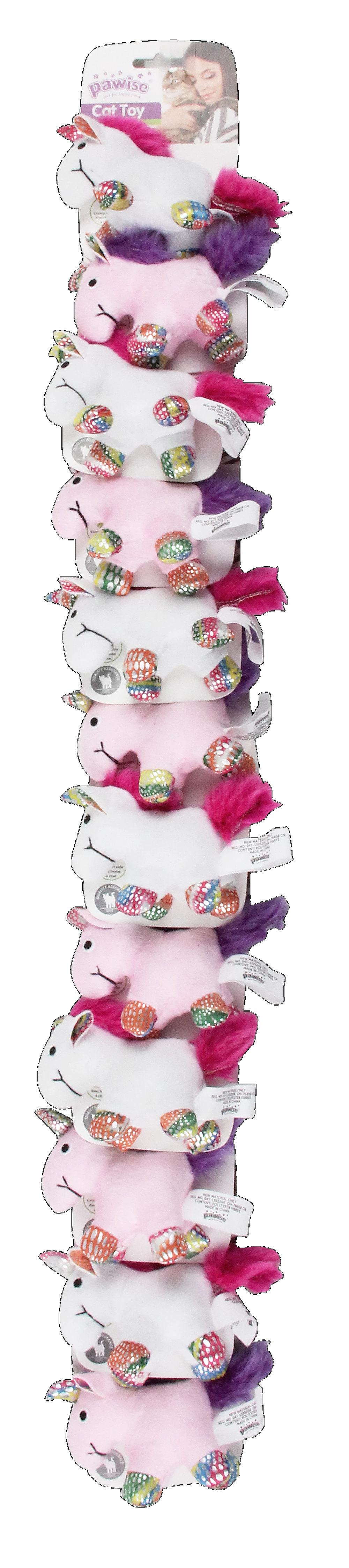 Euro Joe Pawise Cat Toy-unicorn