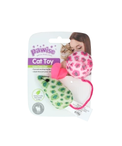 Euro Joe Pawise Cat Toy - Mice & Ball