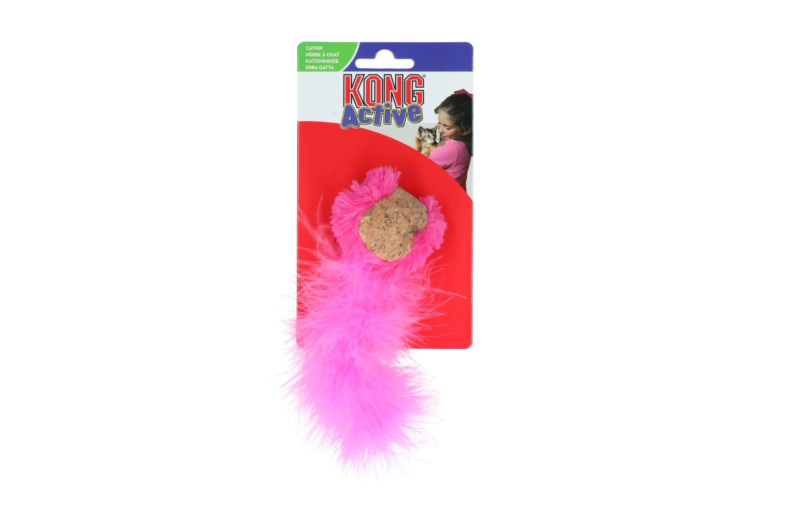 Euro Joe KONG Cat Active Cork Ball Assorted EU - Image 3