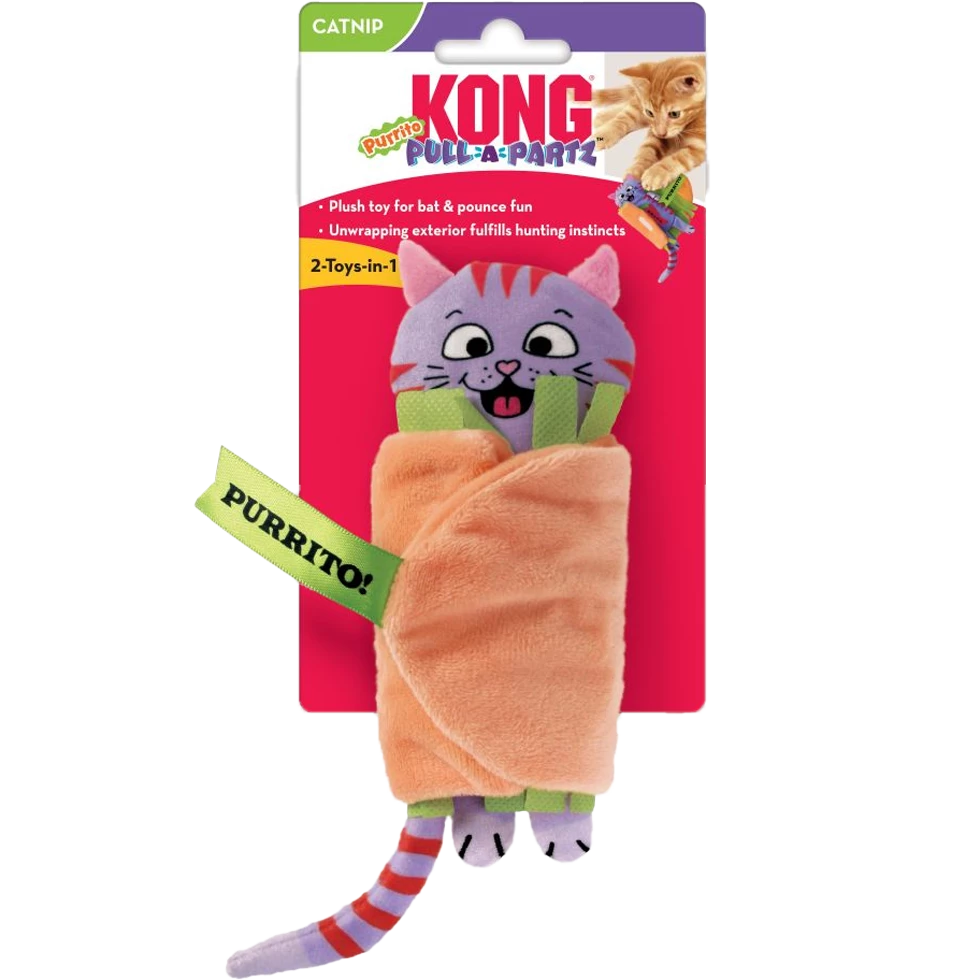Euro Joe KONG Pull-A-Partz Purrito
