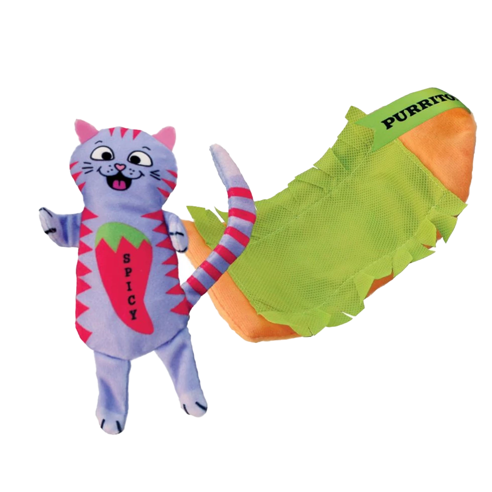 Euro Joe KONG Pull-A-Partz Purrito - Image 4