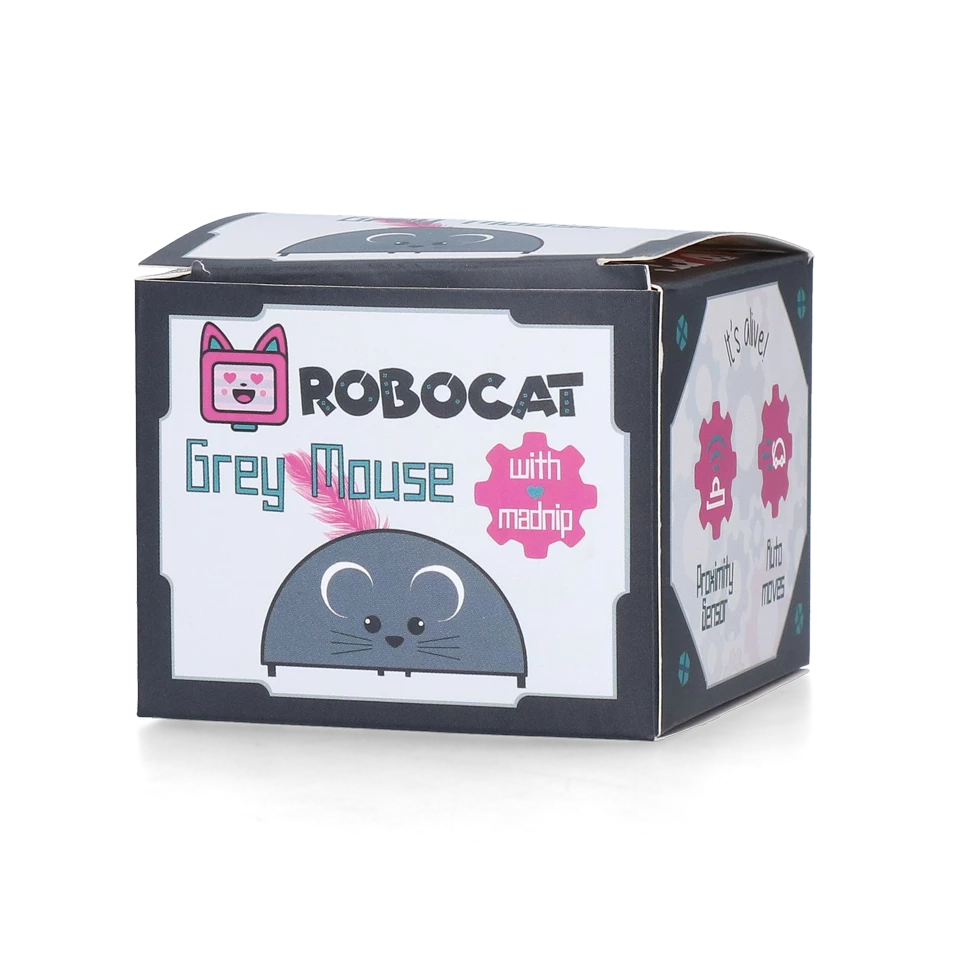 Euro Joe Robocat Grey Mouse - Image 5
