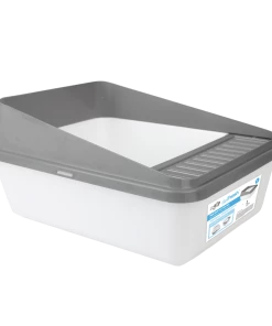 Euro Joe AFP Go Fresh - High Back Cat Litter Box Large - Grijs