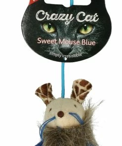 Euro Joe Crazy Cat Sweet Mouse Blue Met 100% Madnip