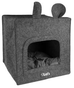 Euro Joe Let's Sleep Pet Cave Chunk Antraciet