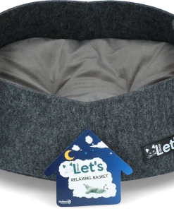 Euro Joe Let's Relaxing Basket Kat Antraciet