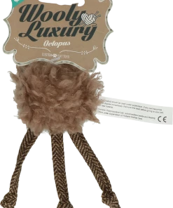 Euro Joe Wooly Luxury Octopus Brown