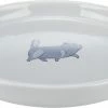 Euro Joe Bowl, Flat And Wide, Cat, Ceramic