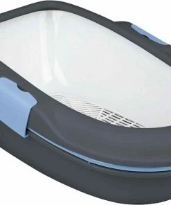 Euro Joe Berto Cat Litter Tray, With Rim, Separating System