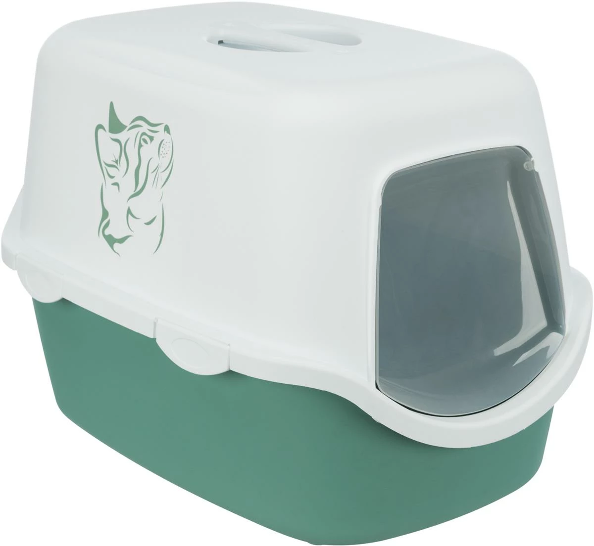 Euro Joe Vico Cat Litter Tray Printed, With Hood