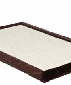 Euro Joe Scratching Mat With Toy, Sisal Rug/plush