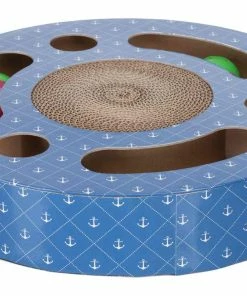 Euro Joe Scratching Drum With Balls, Cardboard, Catnip