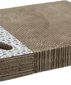 Euro Joe Scratching Cardboard With Balls, Catnip