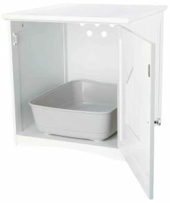 Euro Joe Cat House For Cat Toilets, MDF
